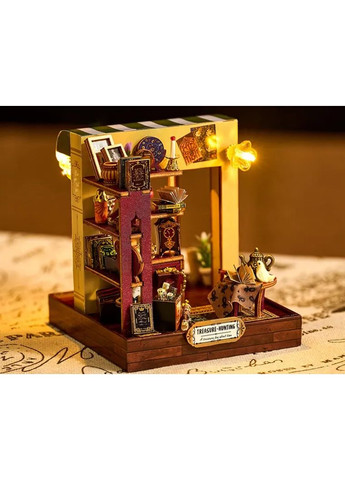Румбокс Охота за сокровищами Treasure Hunting Diorama Kit DIY Miniature Dollhouse Kit K-077 No Brand (362452835)