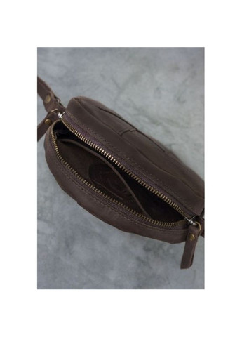 Шкіряна сумка жіноча через плече Бон-Бон темно-коричневий Crazy horse BlankNote (302008239)