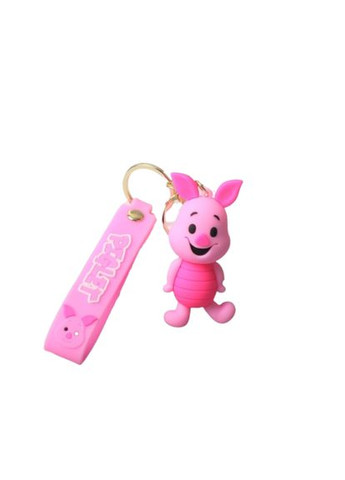 Винни Пух брелок Пятачок розовая свинка силиконовый брелок для ключей креативная подвеска 8см Shantou (289978625)