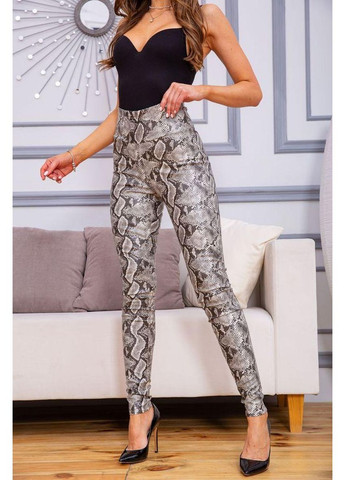 Стягивающие лосины, в змеиный принт серого цвета, 172R9010 Ager (362911394)