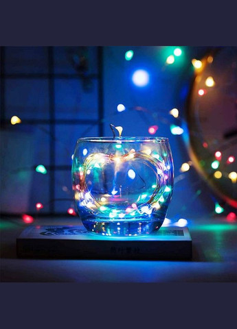 Гірлянда роса 10 метрів гірлянда капля роси з режимами 100 лед гірлянда на пульті гірлянда юсб мультиколор China (268995238)