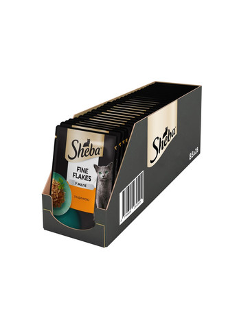 Вологий корм для котів з індичкою в желе, 85г Sheba . (303701241)