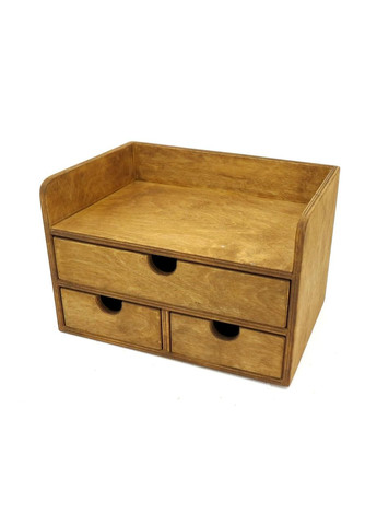 Органайзер настільний з дерева Монро мускат (КНЦ-004607) No Brand (328226638)