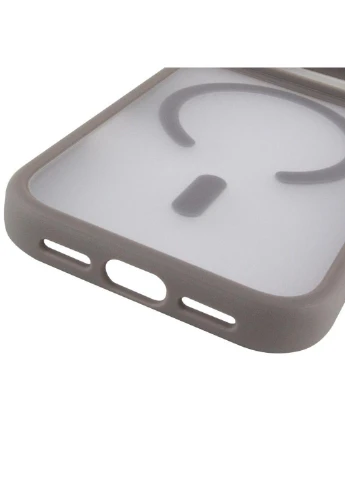 TPU+PC чохол Metal Buttons with MagSafe для Apple iPhone 17 Pro Max (6.9") Epik (392057785)