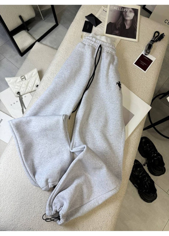 Жіночі спортивні штани з флісом та еластичним поясом MonCher (369740463)