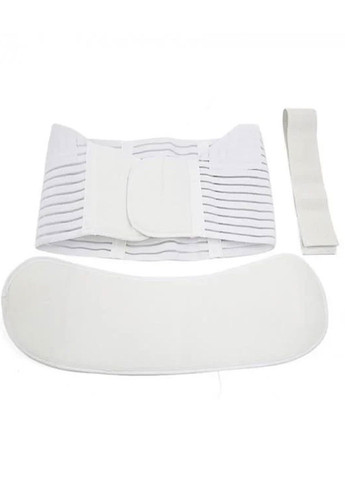 Бандаж для беременных, эластичный пояс на липучках Bandage M White UFT (303829565)