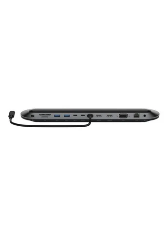 Хаб док-станція Концентратор Multimedia Pro Dock (INC014BTSGY) USB-C 11в1 мультіпортовий мультимедійний адаптер Belkin (360561016)