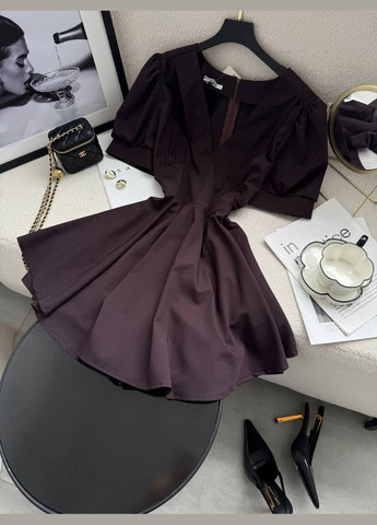 Женский комбинезон Україна комбинезон-шорты однотонный коричневый повседневный