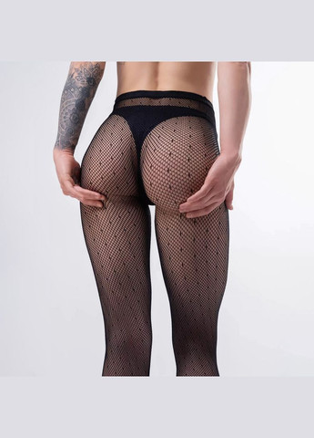 Колготи сіточка чорна крапки капронки жіночі в горох 88830 1-5 No Brand (341828294)