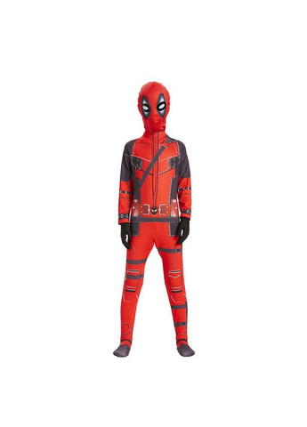 Детский костюм Дедпул комбинезон, балаклава и перчатки (Deadpool) No Brand (365072192)