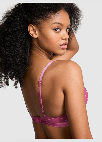 Рожевий бюстгальтер wear everywhere push-up Victoria's Secret бавовна