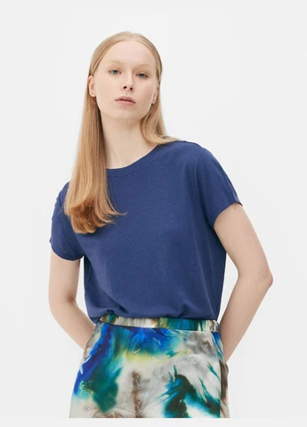 Футболка basic,темно-синий, Primark - (345645776)