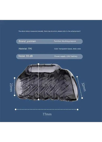 Насадка на пенис с вибрацией Choke Ring No Brand (368892227)