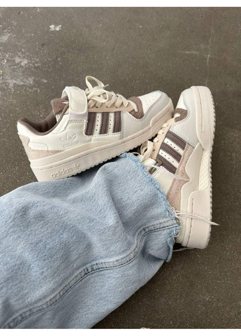 КРОСІВКИ ЖІНОЧІ ADIDAS FORUM LOW TEDDY BEIGE АДІДАС ФОРУМ No Brand бежеві демісезони (367173667)