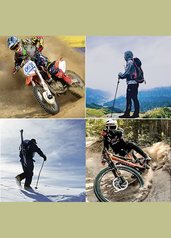 Маска окуляри гірськолижна захисна для екстремального спорту No Brand (326803343)