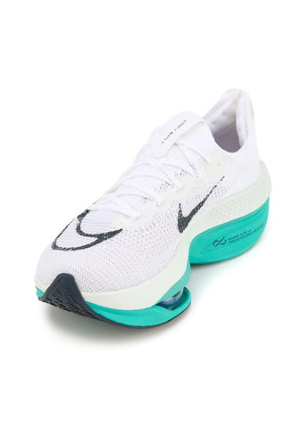 КРОСІВКИ ЖІНОЧІ NIKE AIR ZOOM ALPHAFLY WHITE GREEN НАЙК АІР ЗУМ No Brand сірі демісезони (368859727)