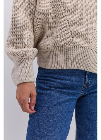 Вязаная женская кофта темно-серая с рукавами-регланами Arjen (364967530)