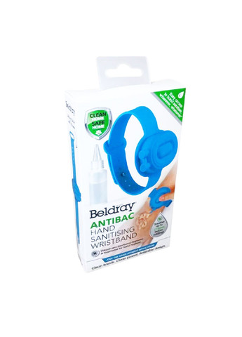 Браслет диспенсер багаторазовий для дезінфікуючих засобів синій Lidl (316034865)