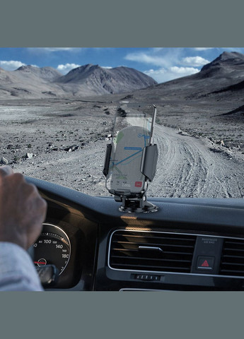 Держатель для мобильного CA82 Just fast suction cup car holder Black Hoco (300679900)