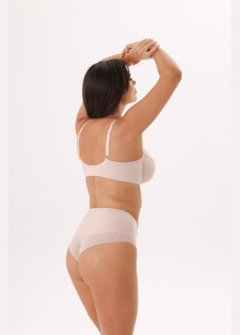 Пудровый бюстгальтер на косточках с мягкой чашкой Kalyna с косточками