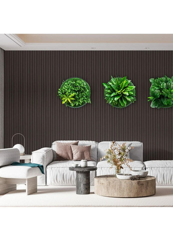 Рейка декоративна WPC стінова 3000х160х23мм Венге SW-00001537 Sticker Wall (353968358)