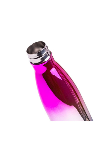 Термобутылка 500 мл с колбой из нержавеющей стали, розовый металлик Yiwu HP-14-2P No Brand (363978476)