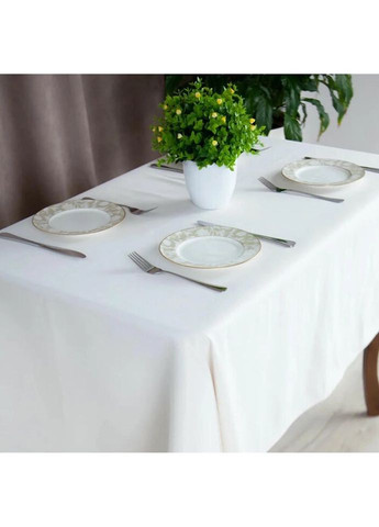 Скатерть водоотталкивающая Aquastop Snowy С-04222-30307 150х150 см снежная ТЕП (319551663)