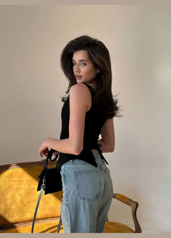 Чорна корсет жіночий No Brand