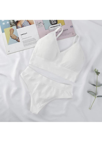 Білий демісезонний комплект спортивної спідньої білизни cinoon l No Brand