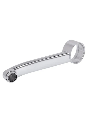Вилив (гусак) 150мм для кухні прямий (SS) (XH-3140) (9793561) AQUATICA (395985473)