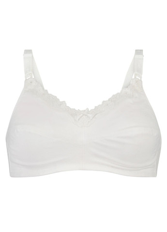 Белый бюстгальтер для кормящих мам Hunkemoller