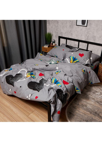 Комплект постельного белья Бязь Gold Люкс Семейные 160х220х2 наволочки 2х70х70 (MS-820008887) Moon&Star Butterfly Love (356116136)