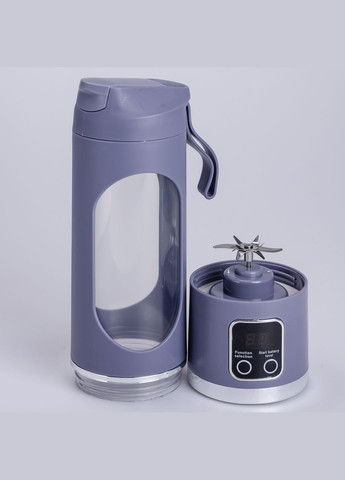 Блендер-шейкер портативный 2 в 1 для коктейлей 450 мл с USB-зарядкой, Huizhou (327415868)