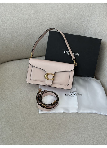 Сумка жіноча Tabby Shoulder Bag 26 in Polished Pebble Leather Pink/Gold No Brand (367609997)