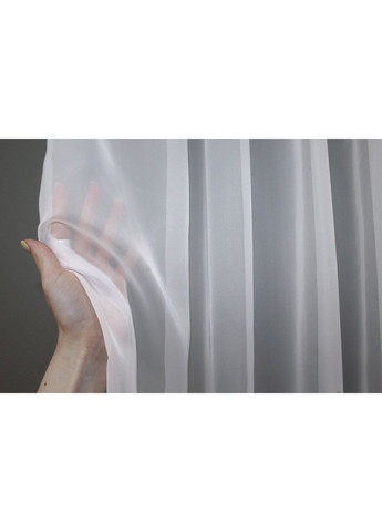 Тюль с тесьмой карандаш н101 Шифон однотонный 300х250 см (44-025) VR-Textil (298122878)