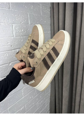 Бежеві Осінні кросівки чоловічі adidas campus 00s brown beige адідас кампус No Brand