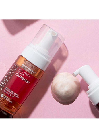 Пінка Real Fresh Foam #Cranberry для вмивання обличчя з журавлинними ягодами, 160 мл Neogen (353745456)