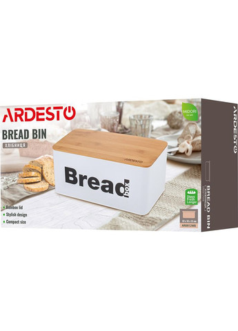 Хлібниця Midori White (AR0912WB) Ardesto (322936182)