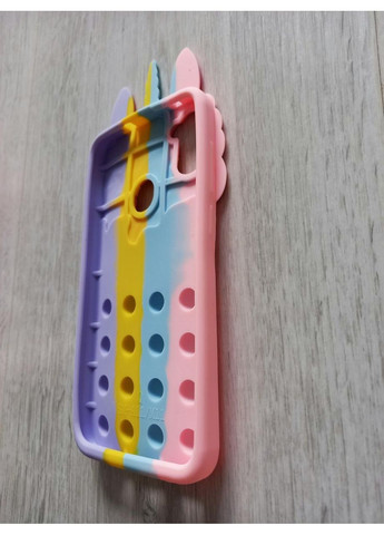 Чехол Pop it для M11 (M115) Единорог Попит антистресс силиконовый детский радужный Samsung (360896787)