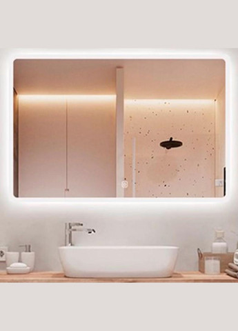 Зеркало LED DEM3011 90смх70см сенсорное включение + подогрев Dusel (316720435)