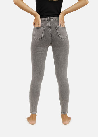 Жіночі джинси, slim колір сірий ЦБ-00257498 Yuki - (307363116)