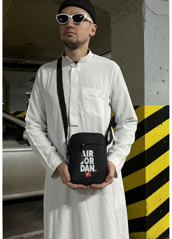 Спортивна барсетка чоловіча - тканинна сумка на ремені No Brand (365592480)