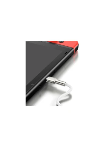 Дата кабель USB-C to Lightning 2.0m Cafule Metal PD 20W white (CATLJK-B02) Baseus (382081431)