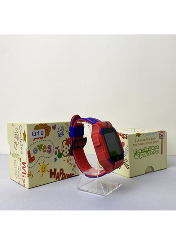 Дитячий смарт-годинник Q19 Червоний для дзвінків та GPS-трекінгу дитячий годинник з SIM-картою Smart Watch Kids Q19 (372460025)