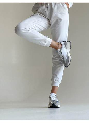 КРОСІВКИ ЖІНОЧІ NEW BALANCE 327 GREY WHITE НЬЮ БЕЛАНС 327 No Brand сірі демісезони (367178117)