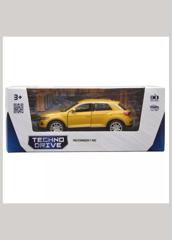 Автомодель Volkswagen T-ROC 2017 золотий (250345U) TechnoDrive (326805802)