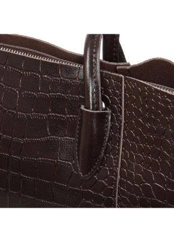 Сумка Женская Классическая кожа 9349 brown Fashion (394721424)