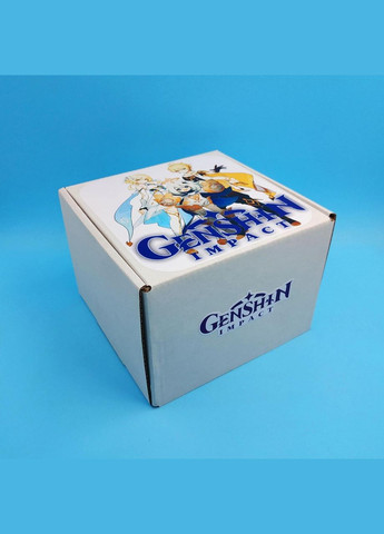 Коллекционный Мини-Бокс Чжун Ли с чашкой из Геншин Импакт No Brand (348357733)