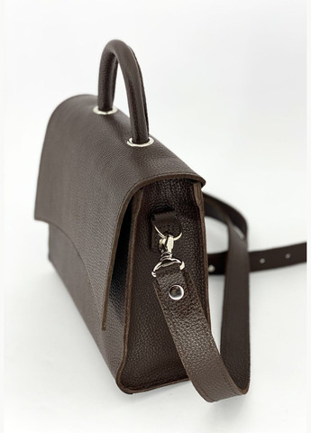 Женская кожаная сумка Баланс Коричневый Dekey (332055227)