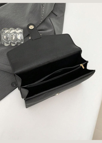 Жіноча сумка велика 10359 крос-боді чорна No Brand (306709606)